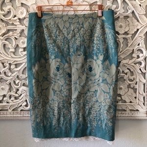 Tracy Reese Wool Pencil Skirt